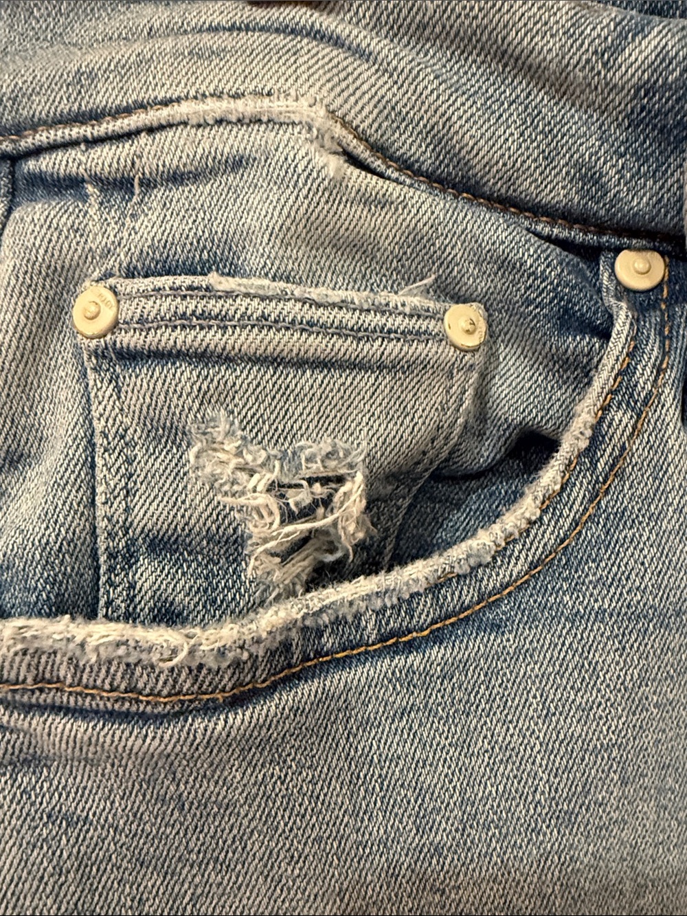 MOTHER The Insider Crop Step Chew Leg Jeans in Outerspace Wash Size 30 - Picture 5 of 10